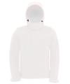 BA630 Hooded softshell /men White colour image